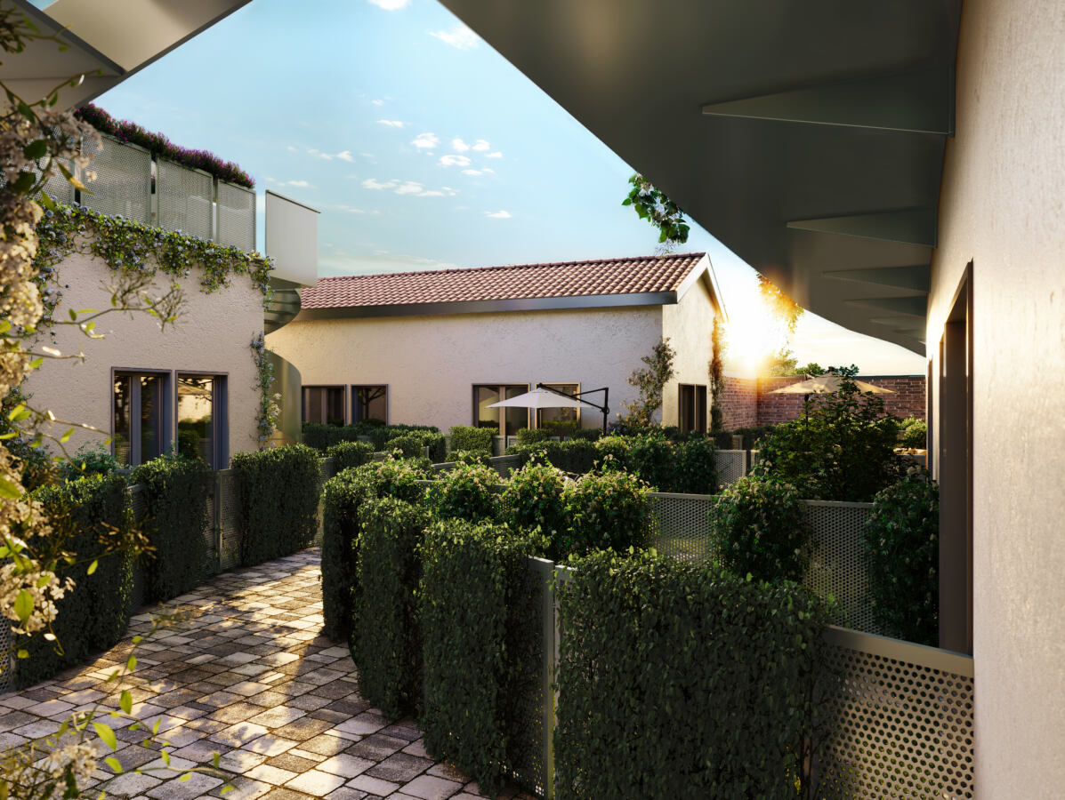 Corte - bilocale con giardino
